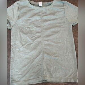 Yogalicious Sage Green Short Sleeve Tee